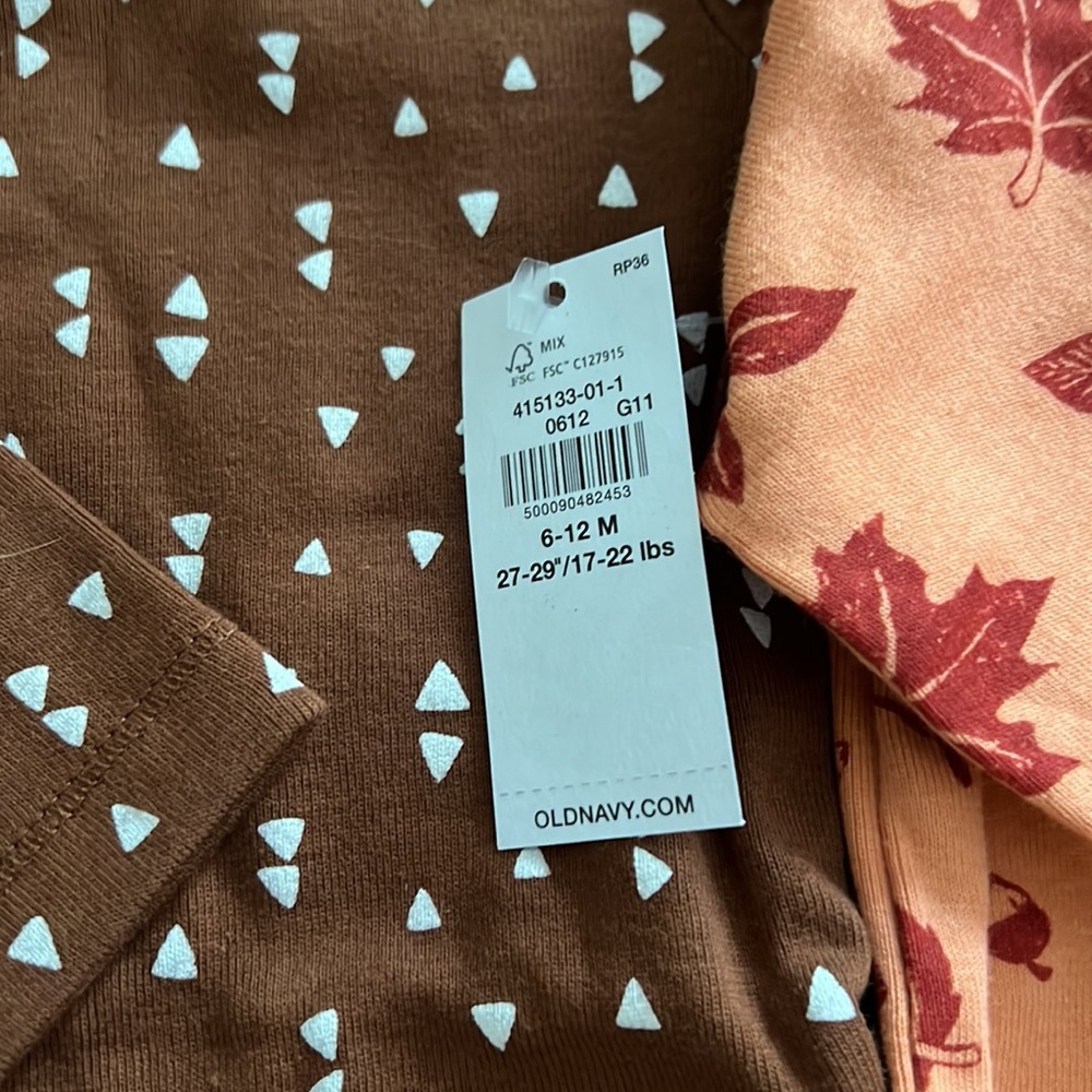 Fall Baby Bodysuits (3 Pack) - Picture 2 of 5
